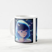 バタフライアニメガールクラシックマグ11オズ コーヒーマグカップ (正面左)