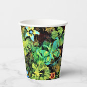 バタフライアンドフラワーロディリアス紙カップ 紙コップ (正面)