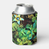 バタフライアンドフラワーロディリウスクーラーボックス 缶クーラー (缶正面)