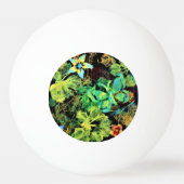 バタフライアンドフラワーロディリウスピンポンボール 卓球ボール (裏面)