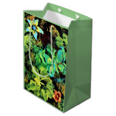 バタフライアンドフラワーロディリウス抱き枕 ミディアムペーパーバッグ (裏面アングル)