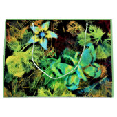 バタフライアンドフラワーロディリウス抱き枕 ラージペーパーバッグ (正面)