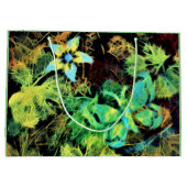 バタフライアンドフラワーロディリウス抱き枕 ラージペーパーバッグ (裏面)