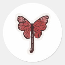 バタフライアンブレラフュージョンシール