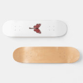 バタフライアンブレラフュージョンスケートボードデッキ スケートボード (横)