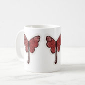 バタフライアンブレラフュージョンマグ コーヒーマグカップ (正面左)