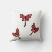 バタフライアンブレラフュージョン装飾用クッション クッション (裏面)