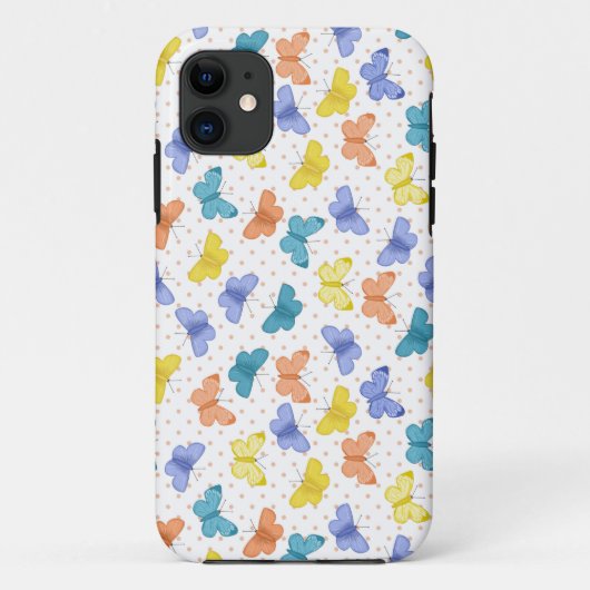 バタフライアートアイディア Case-Mate iPhoneケース (裏面)