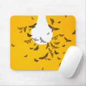 バタフライアートアンエディットヴィンテージ写真(昆虫)オオカバマダラ、モナークお尻 マウスパッド (マウス)