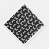 バタフライアートプリントパターンヴィンテージ蝶 (コーナー)