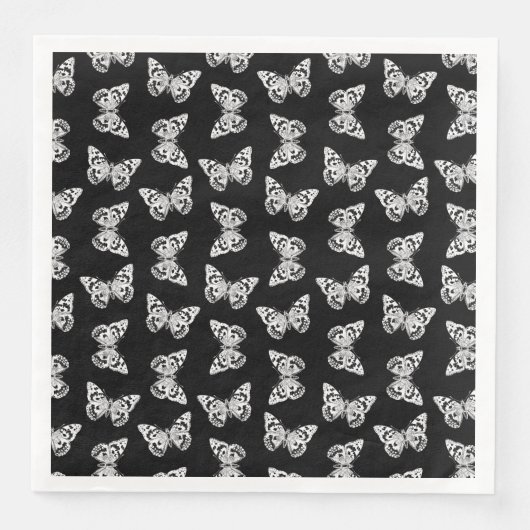 バタフライアートプリントパターンヴィンテージ蝶 (正面)