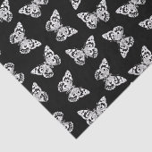 バタフライアートプリントパターンヴィンテージ蝶 薄葉紙 (詳細)