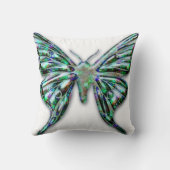 バタフライアート2枕 クッション (裏面)