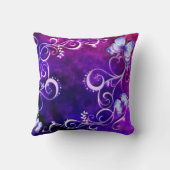 バタフライアート3枕 クッション (裏面)