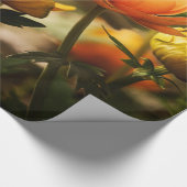 バタフライアート32ラッピング紙 ラッピングペーパー (角)