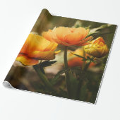 バタフライアート32ラッピング紙 ラッピングペーパー (アンロールド)