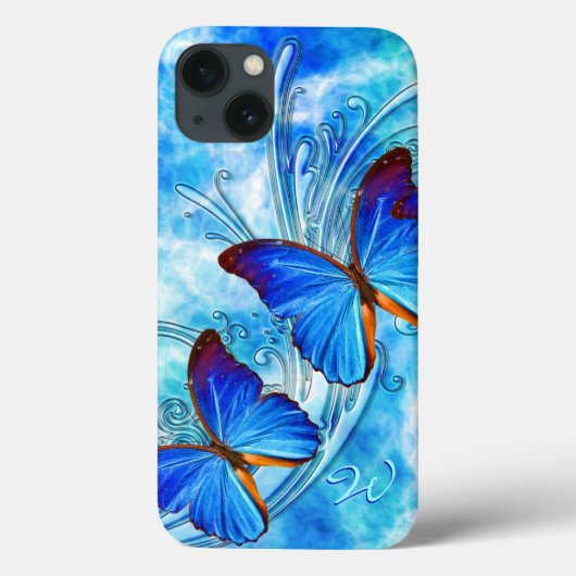 バタフライアート37オプション Case-Mate iPhoneケース (裏面)