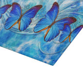 バタフライアート37装飾ガラス切断板 カッティングボード (角)