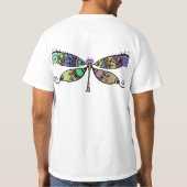 バタフライアート Tシャツ (裏面)