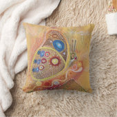 バタフライア絵を描ート装飾用クッション クッション (ブランケット)