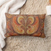 バタフライインザ秋デザイン ランバークッション (ブランケット)