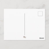 バタフライインスピレーション ポストカード (裏面)