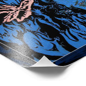 バタフライインチューリップ写真プリント フォトプリント            (角)