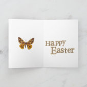 バタフライイースター挨拶 シーズンカード (内部)