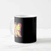 バタフライウィザード魔法杖 コーヒーマグカップ (正面左)