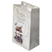 バタフライウィッシングウェル抱き枕 スモールペーパーバッグ (裏面アングル)