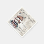 バタフライウィングウェル紙ナプキン スタンダードカクテルナプキン (角)