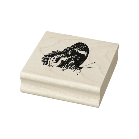 バタフライウィングクローズラバースタンプ ラバースタンプ (スタンプ)