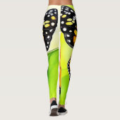 バタフライウィング詳細デザイン レギンス (裏面)