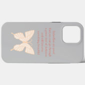 バタフライウイスパー：大丈夫じゃなくて大丈夫 Case-Mate iPhoneケース (裏面 (横))