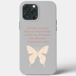 バタフライウイスパー:大丈夫じゃなくて大丈夫 iPhone 13 PRO MAXケース