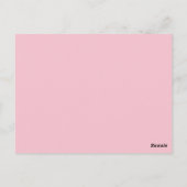 バタフライウイングポストカード ポストカード (裏面)