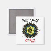 バタフライウイング抽象芸術食洗機磁石 マグネット (正面/裏面)