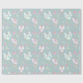 バタフライウイング踊りバレリナラッピング紙 ラッピングペーパー (フラット)