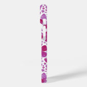 バタフライウォーターカラーパターンピンク Case-Mate iPhoneケース (裏面 / 左)