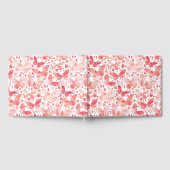 バタフライウォーター色 ゲストブック (全面)