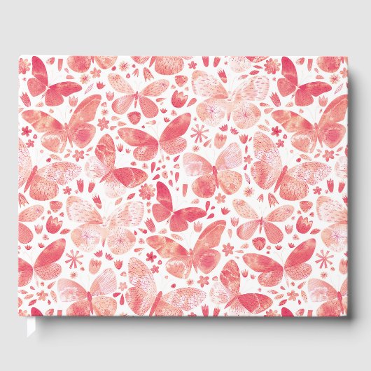 バタフライウォーター色 ゲストブック (正面)