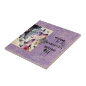 バタフライウォーター色 タイル (側面)