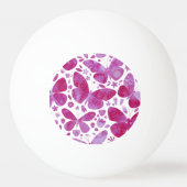 バタフライウォーター色 卓球ボール (正面)