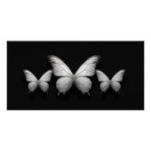 バタフライウォールアート光沢ポスター ポスター (正面)