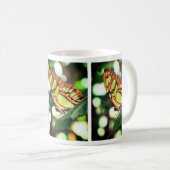 バタフライウオッチング自然 コーヒーマグカップ (正面右)