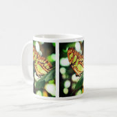 バタフライウオッチング自然 コーヒーマグカップ (正面左)