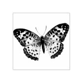 バタフライウッドアートスタンプ ラバースタンプ (インプリント)