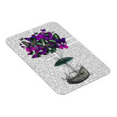 バタフライエアシップ2紫と緑 マグネット (右側)