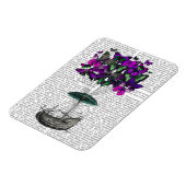 バタフライエアシップ2紫と緑 マグネット (左側)