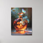 バタフライエッセンス – エンチャントフローラ香水 キャンバスプリント (正面)